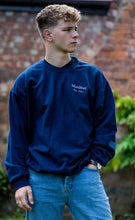 Load image into Gallery viewer, Mans Navy Sweatshirt Manifest Clothing
