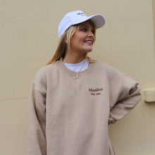 Load image into Gallery viewer, Manifest Sand Embroidered Sweatshirt
