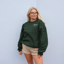 Load image into Gallery viewer, Designer Manifest Crewneck Sweatshirt in Green
