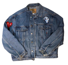 Load image into Gallery viewer, Denim re worked jacket
